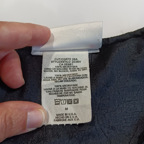 Marcia Women's (Size M) Black Zip Down Quilted Vest (NWT) - Picture 4 of 9